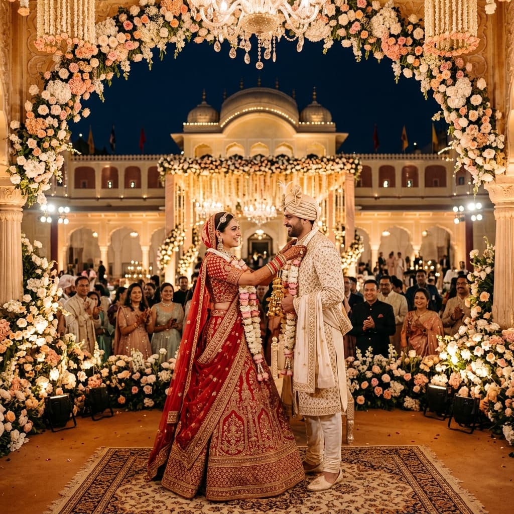 Varmala & Jaimala Entry Ideas for Jaipur Weddings 2026 — blog post by Anchor Yash Soni