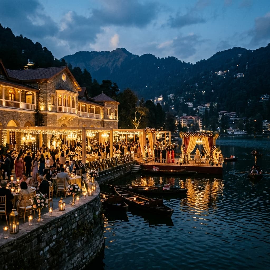 Best Anchor in Nainital — VIP Luxury Lakeside Weddings