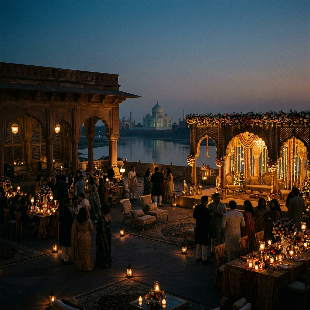 Best Anchor in Agra — VIP Luxury Heritage Weddings