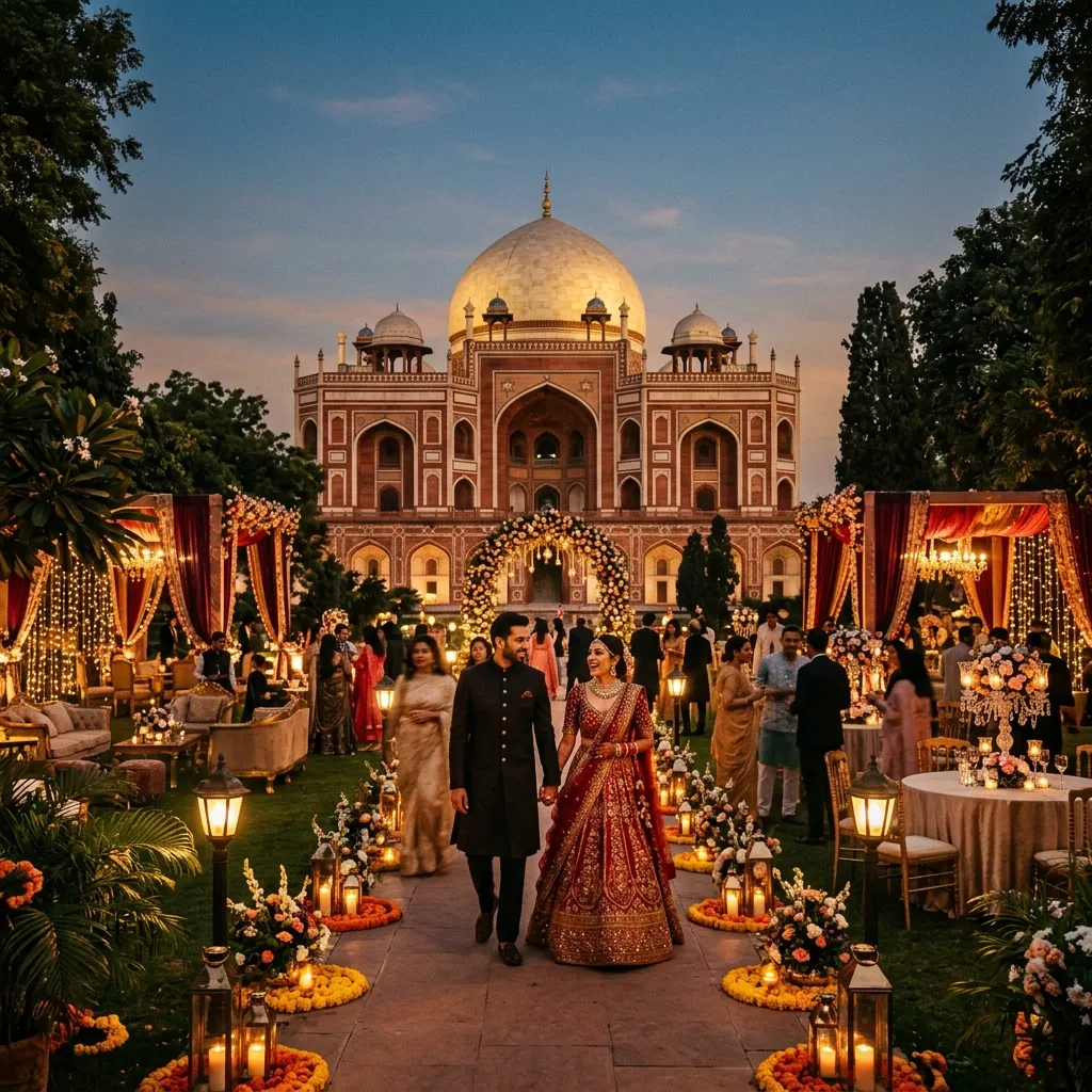 Best Anchor in Delhi — National Capital Heritage at twilight