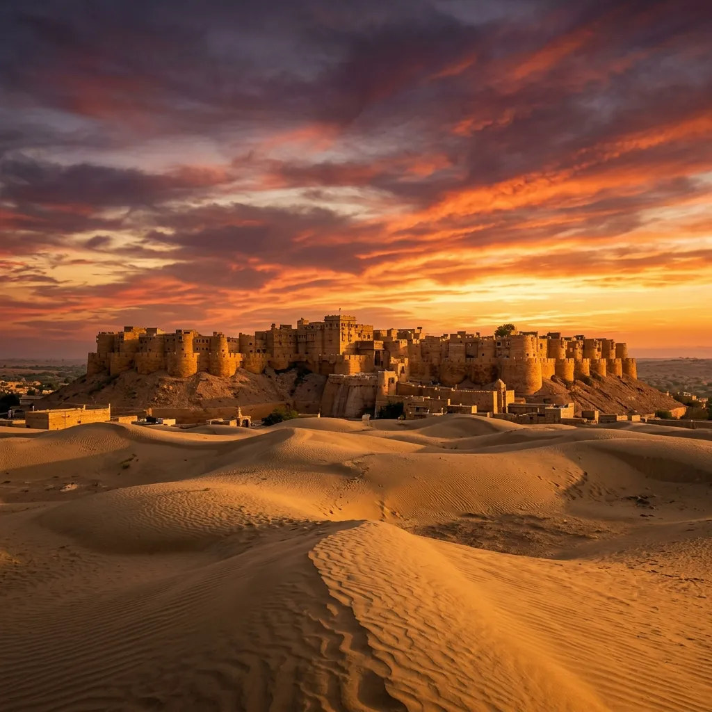 Best Anchor in Jaisalmer — The Golden Fort and Thar Desert