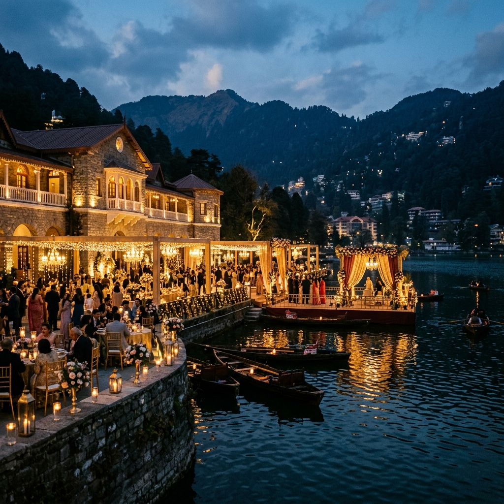 Best Anchor in Nainital — VIP Luxury Lakeside Weddings