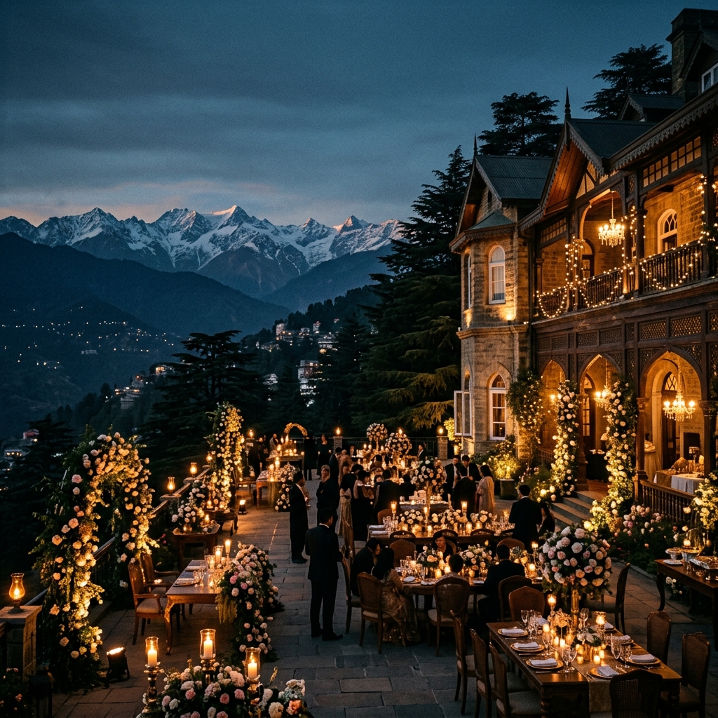 Best Anchor in Shimla — VIP Luxury Himalayan Weddings